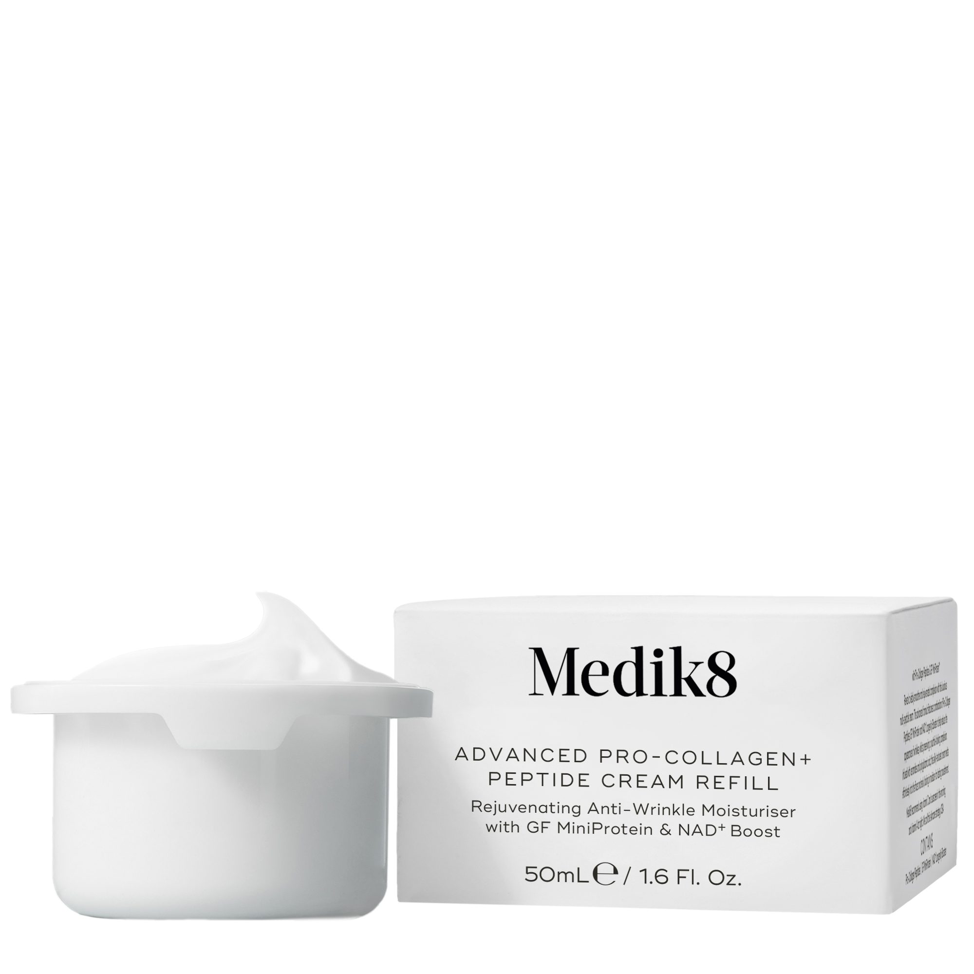 Medik8 Pro-collageen plus Peptide cream Refill bij LW Beauty Clinic in Zevenaar